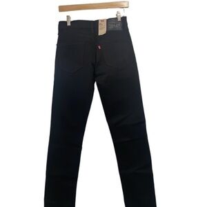 Levi's 511 Slim pant 28x32 NEW Stretch Black Denim Jeans casual